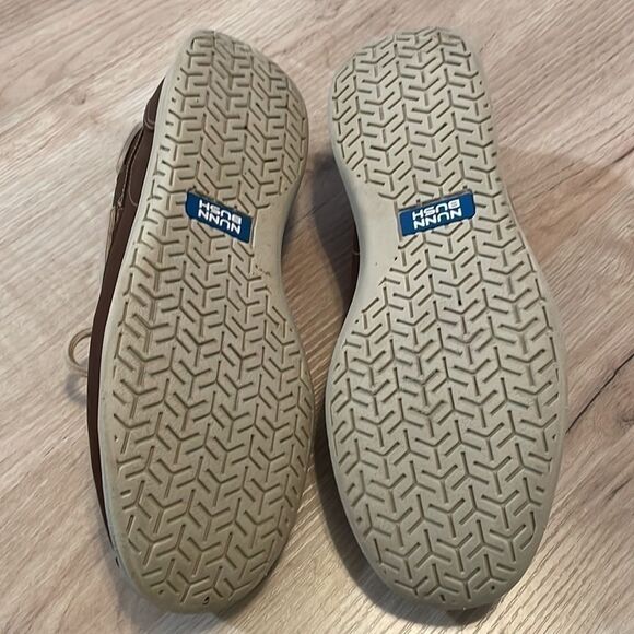 Nunn Bush men’s brown leather topsiders. Size 9.5. - Picture 8 of 9